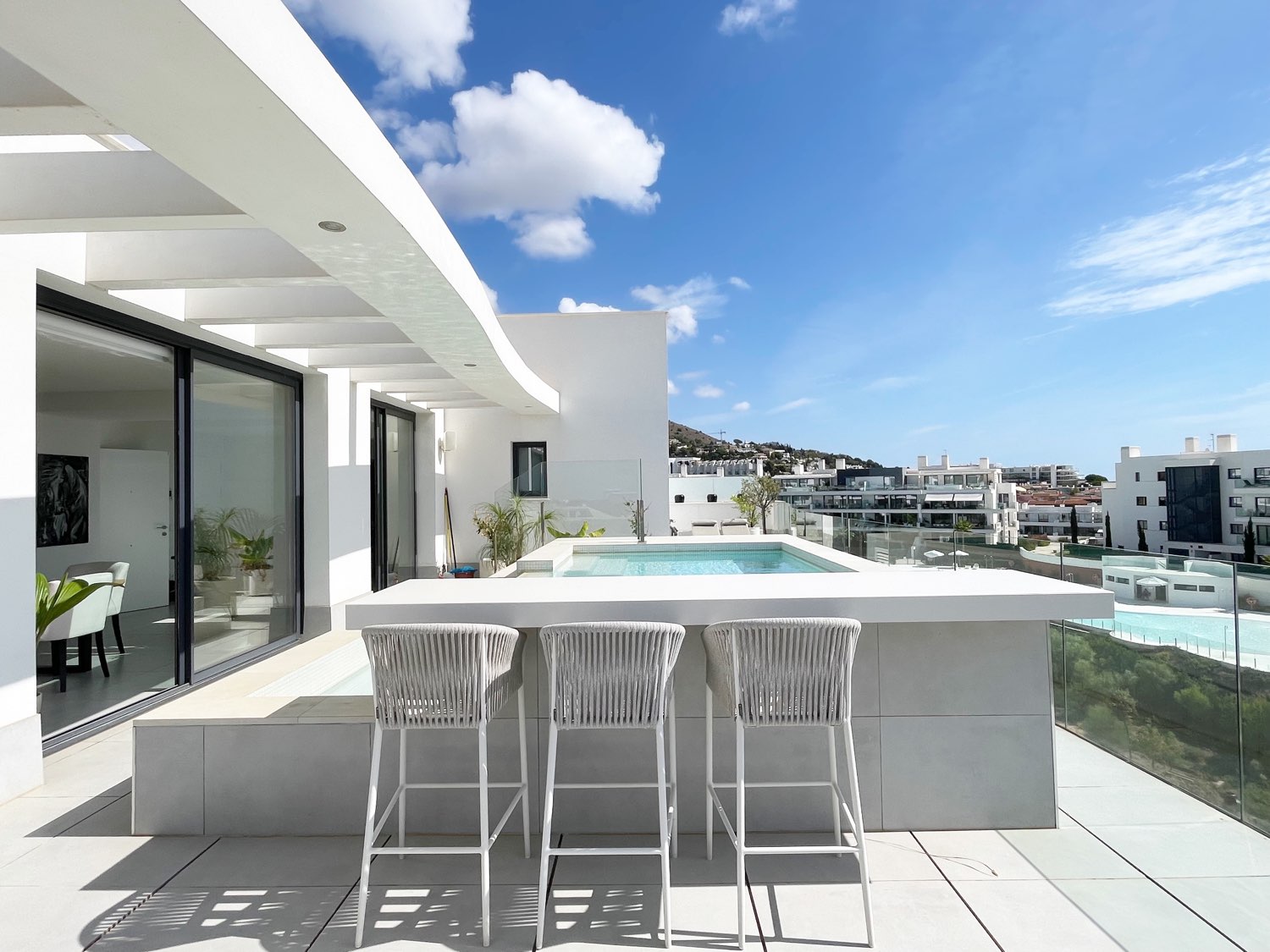 Atico Higuerón, Piscina Privada, Vistas Mar. Sur