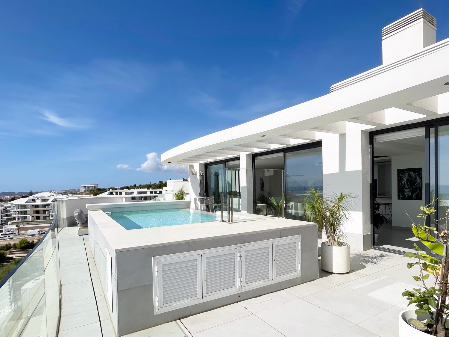 Atico Higuerón, Piscina Privada, Vistas Mar. Sur