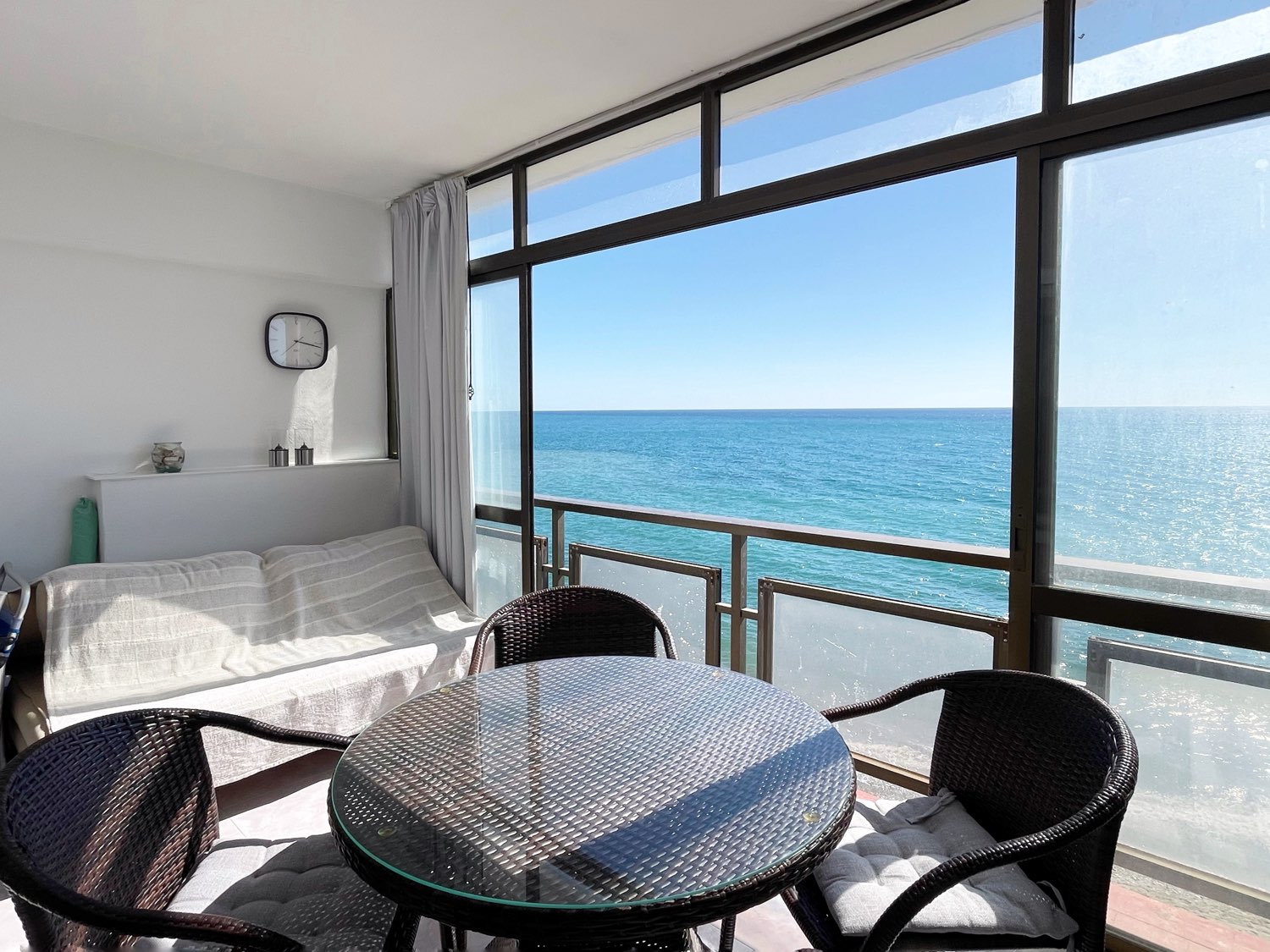 Estudio Benalmádena, A Pie de Playa, Orientación Sur, Ascensor