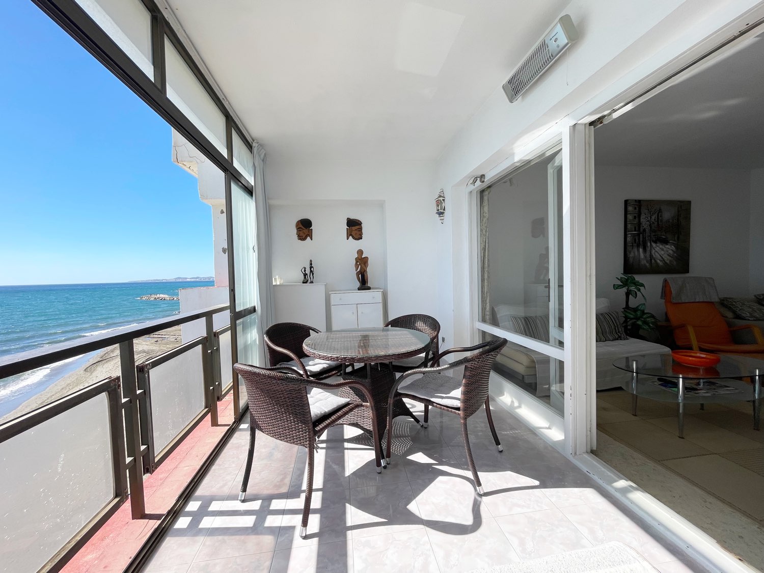 Estudio Benalmádena, A Pie de Playa, Orientación Sur, Ascensor