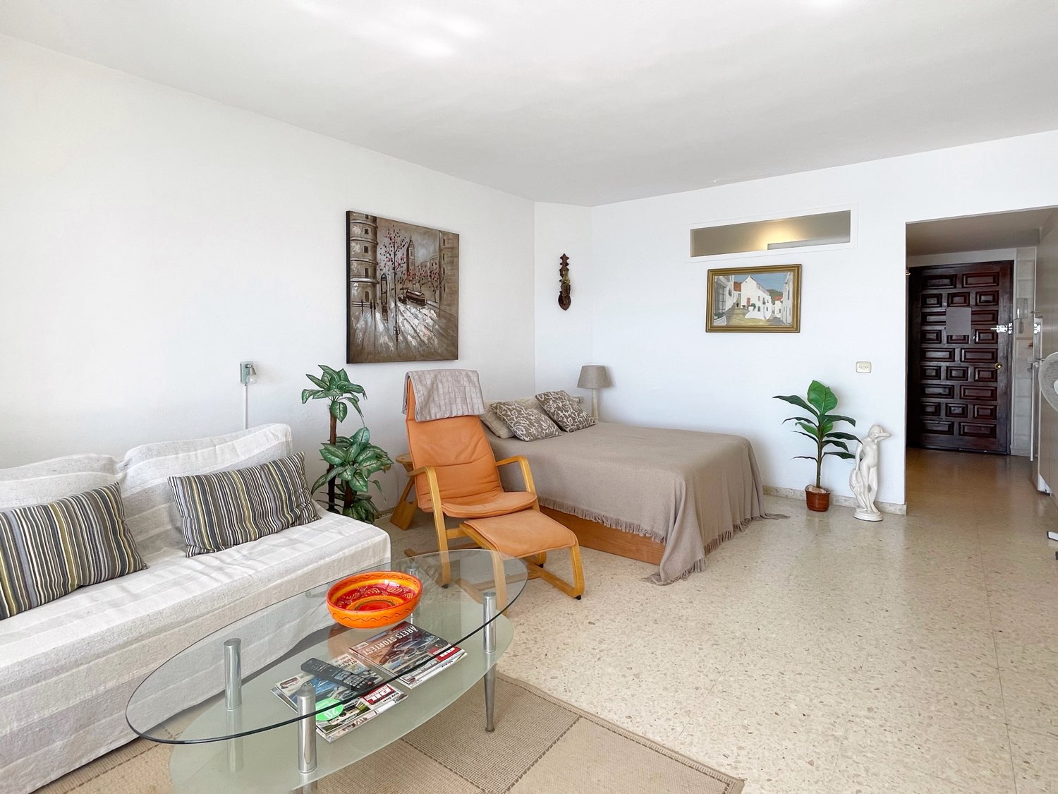 Estudio Benalmádena, A Pie de Playa, Orientación Sur, Ascensor
