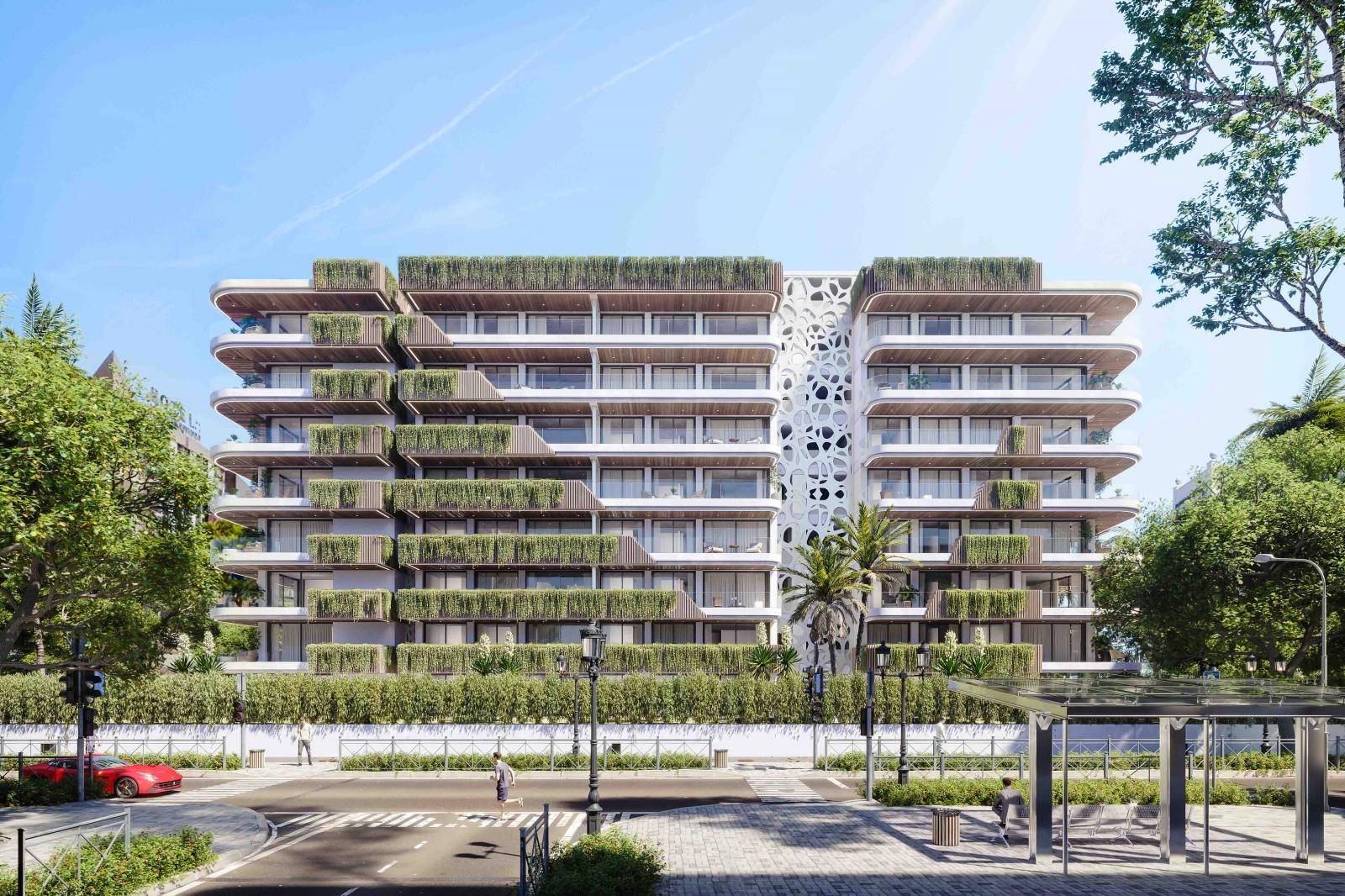 APARTAMENTOS DE GRAN LUJO EN UNA UBICACIÓN IDEAL CERCA DE TODO Y A TAN SOLO  100 METROS DE LA PLAYA