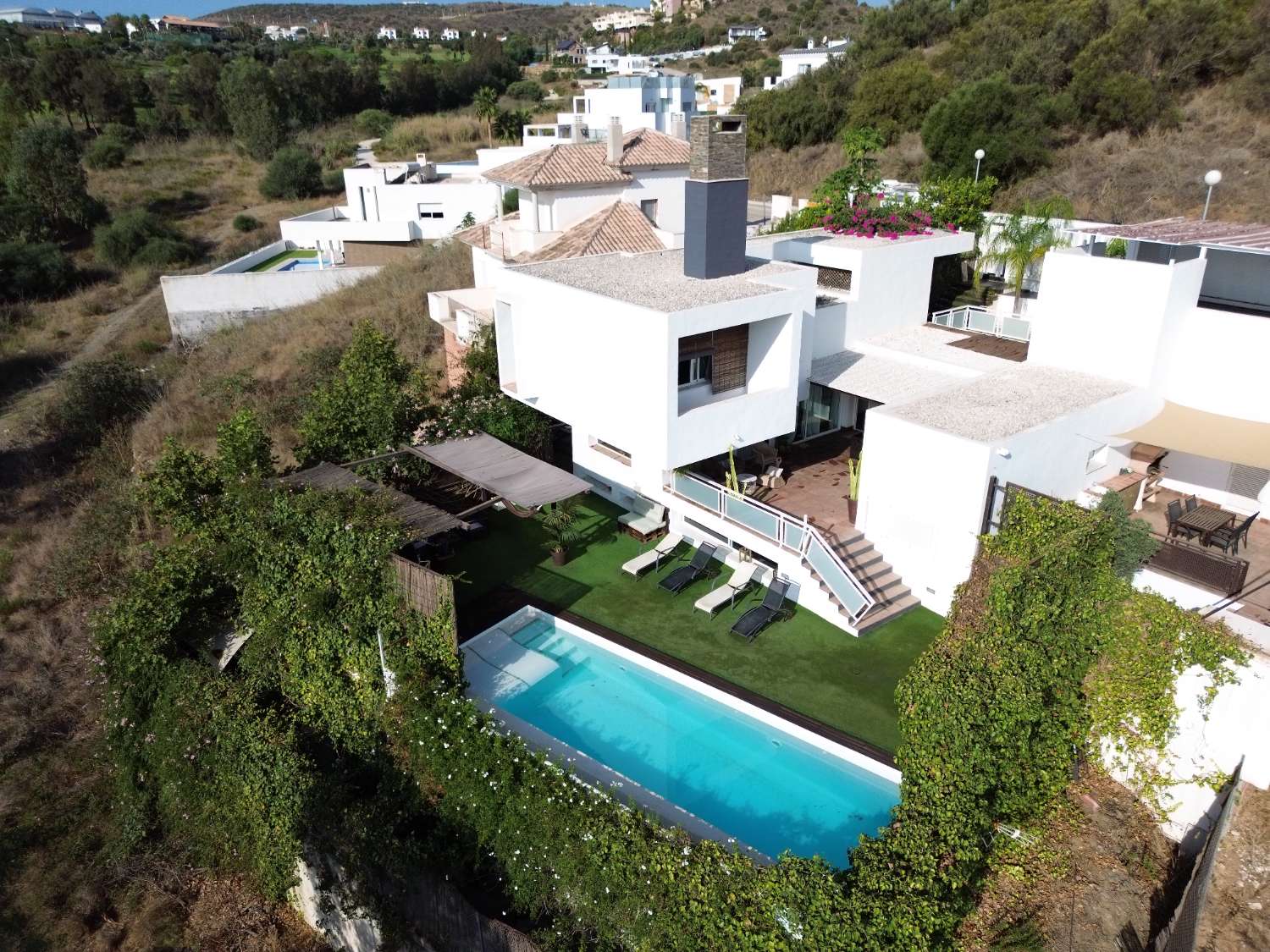 Villa til salg i Hipódromo-Cerrado del Águila (Mijas)