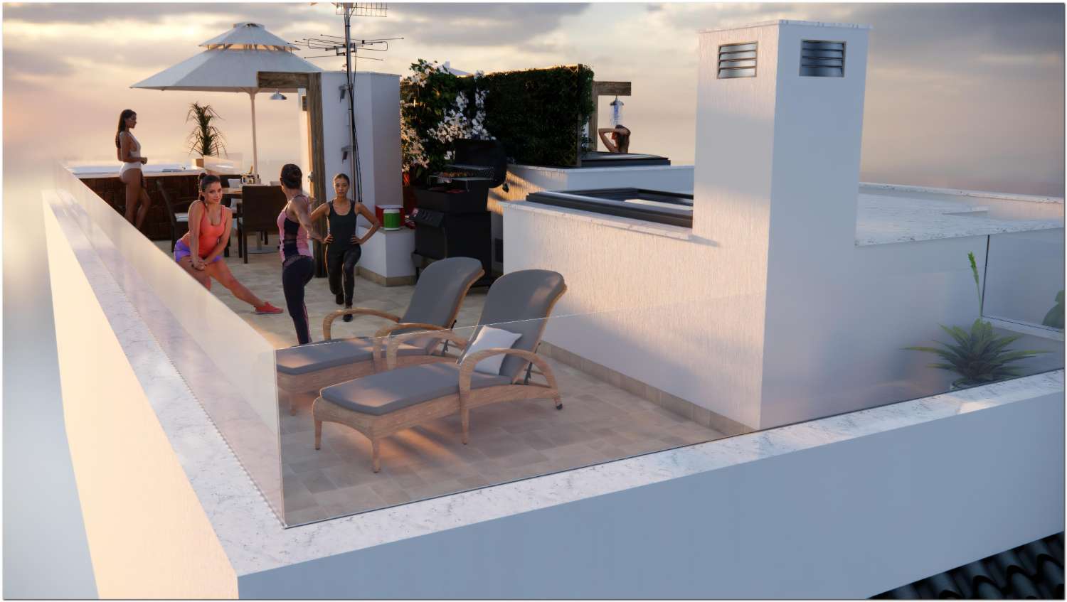 Penthouse salgai in Centro Ciudad (Fuengirola)