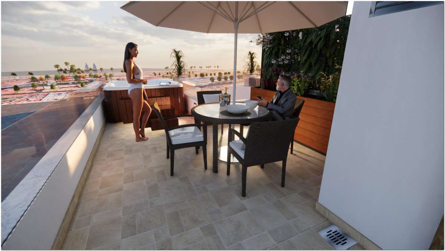 Penthouse salgai in Centro Ciudad (Fuengirola)