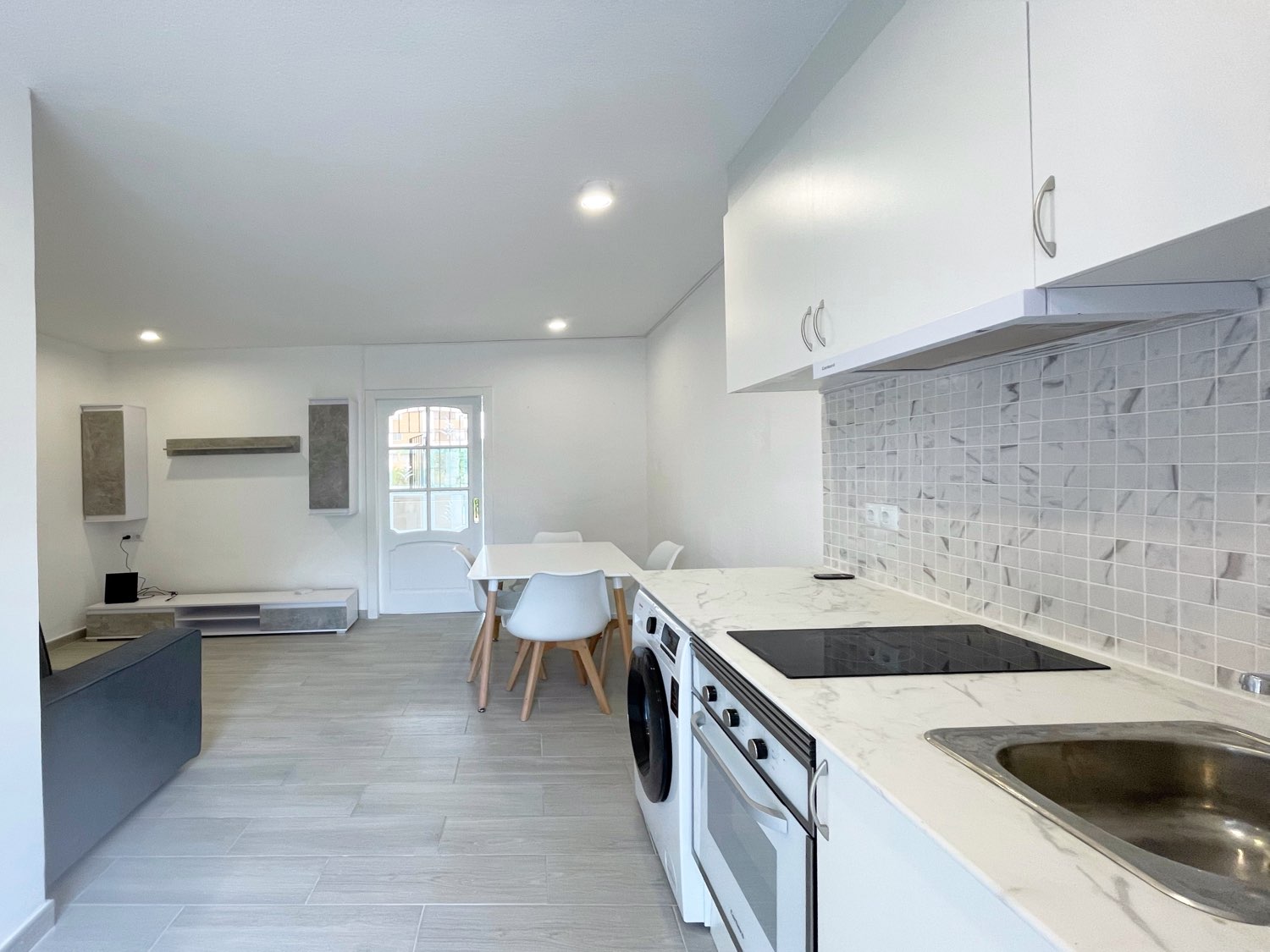 Piso Alquiler Los Pacos, recién reformado, 1 dormitorio, cocina abierta, orientación oeste